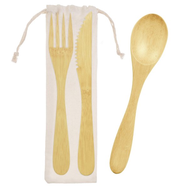 Add Bamboo Cutlery Set