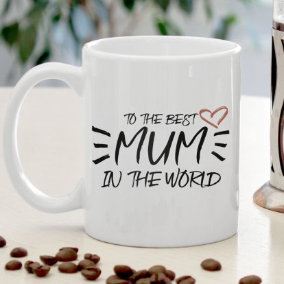 Best Mum Personalised Mug Photo 3