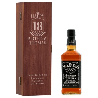 Birthday Personalised Box & Jack Daniels
