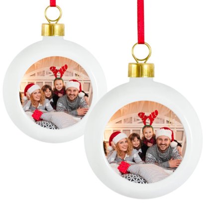 Christmas Photo Baubles