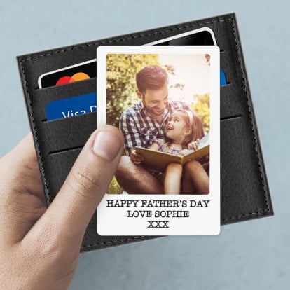 Create Your Own Metal Photo Wallet or Purse Card Photo 4