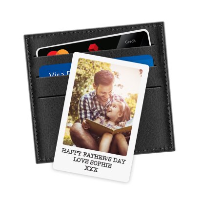 Create Your Own Metal Photo Wallet or Purse Card