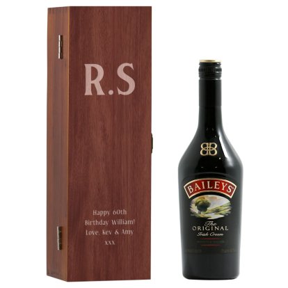 Crest Personalised Box & Baileys