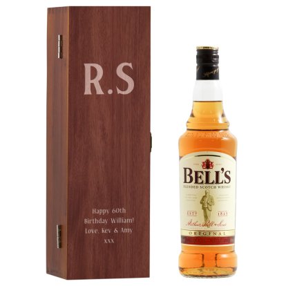 Crest Personalised Box & Bell's Whisky Photo 