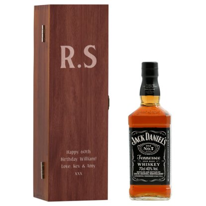 Crest Personalised Box & Jack Daniels