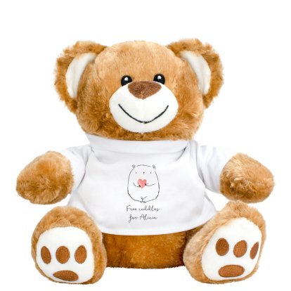 Cute Bear Personalised Teddy Bear 