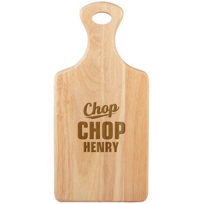 Engraved Chopping Board - Chop