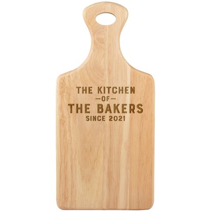 Engraved Chopping Board - The Kitchen Of