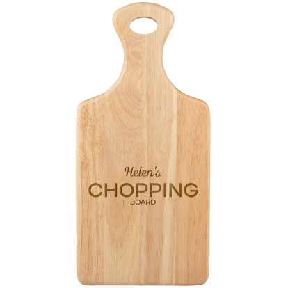 Engraved Hers Chopping Board 