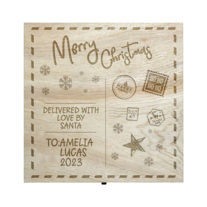 Engraved Large Christmas Keepsake Box - Special Delivery