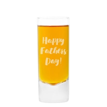 Engraved Message Shot Glass