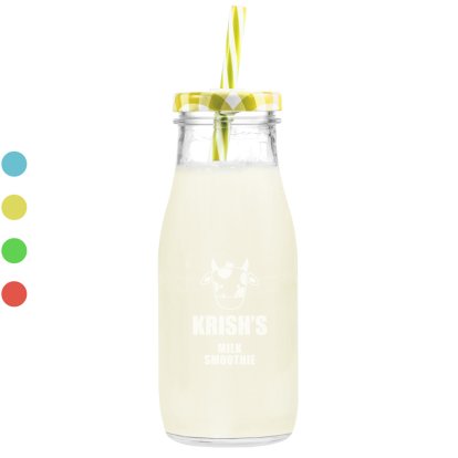 Engraved Milkshake Bottle for Kids