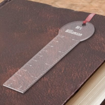 Engraved Ruler Bookmark