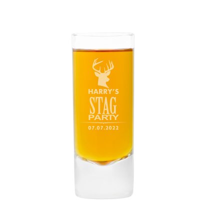 Engraved Shot Glass - Stag Party