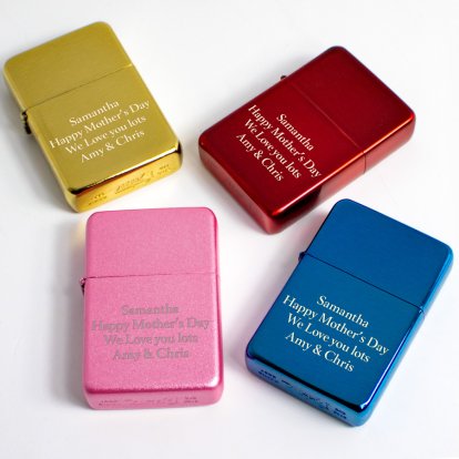 Engraved Zippo Style Lighters