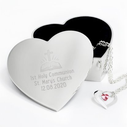 First Holy Communion Heart Trinket