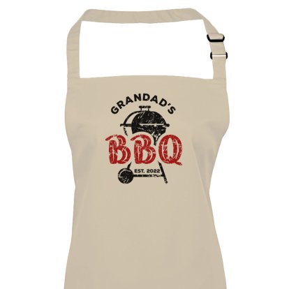 Grandad's BBQ Personalised Apron 