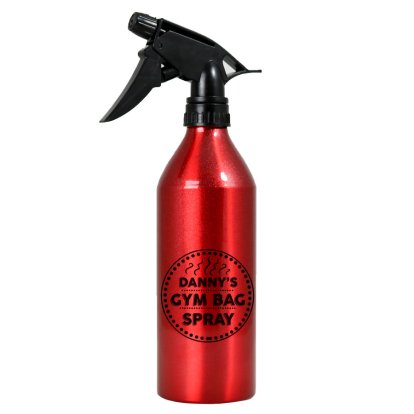 Gym Bag Spray Personalised Bottle