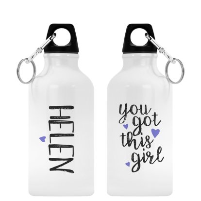 Gym Motivation Personalised Water Bottle