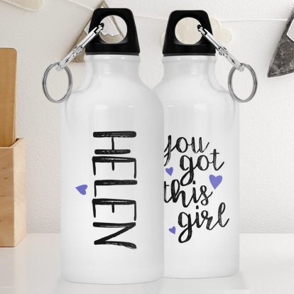 Gym Motivation Personalised Water Bottle