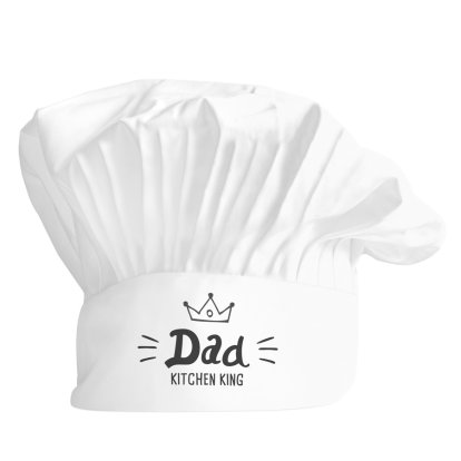 King Dad's Personalised Chef Hat