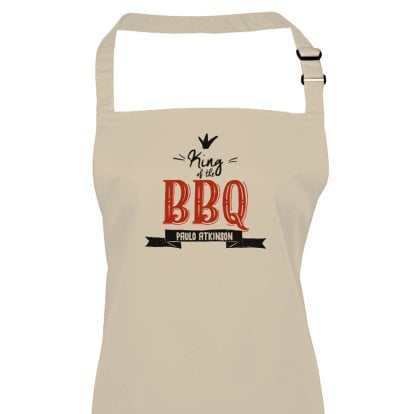 King of the BBQ Personalised Apron