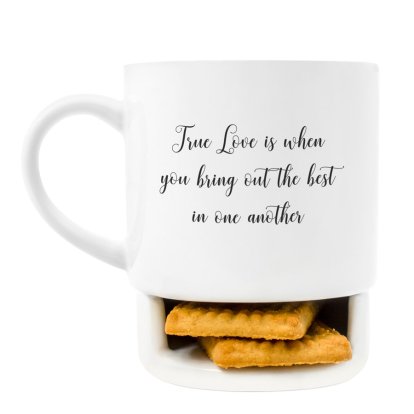 Message Personalised Cookie Mug