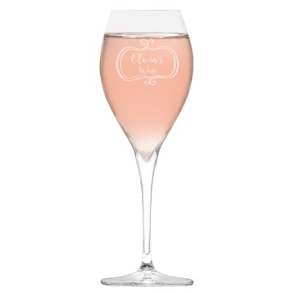 My Wine Personalised Royale Wine Glass