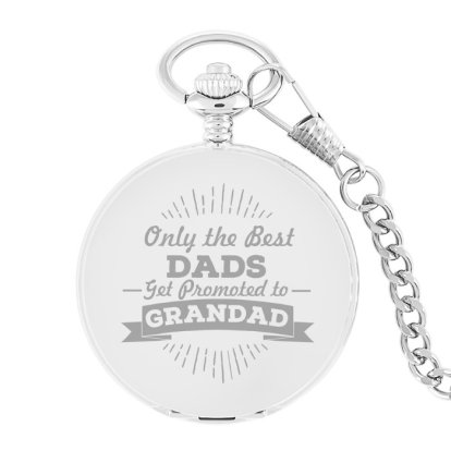 Only the Best Engraved Pocket Watch 
