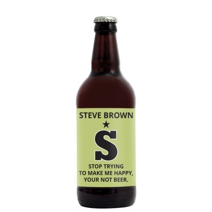 Personalised Ale - Any Message 
