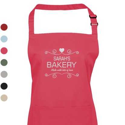 Personalised Apron for Her - Bakery