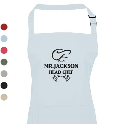 Personalised Apron for Him - Mr Chef