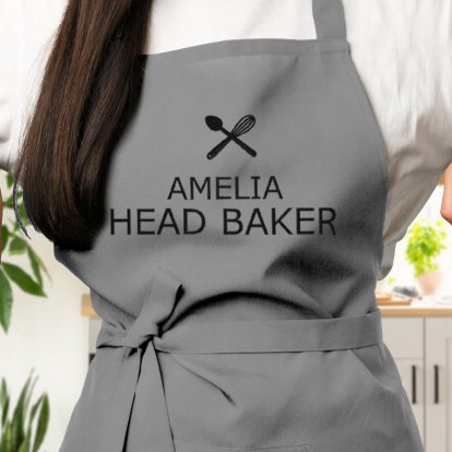 Personalised Aprons - Head Baker