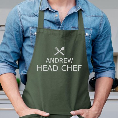 Personalised Aprons - Head Chef