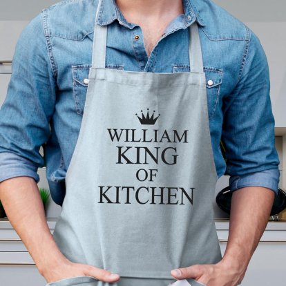 Personalised Aprons - King of Kitchen