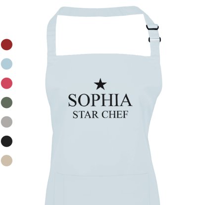 Personalised Aprons - Star Chef