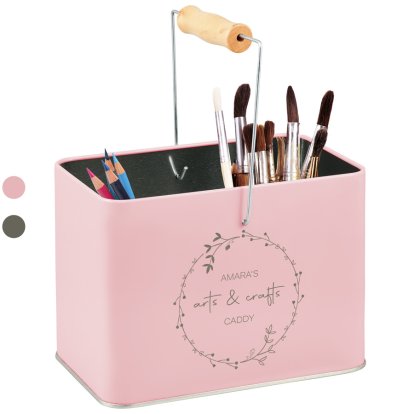Personalised Arts & Crafts Caddy