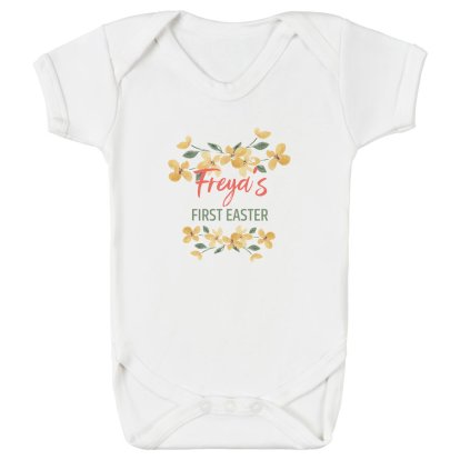 Personalised Baby Bodysuit for Easter