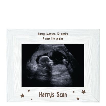 Personalised Baby Scan Frame