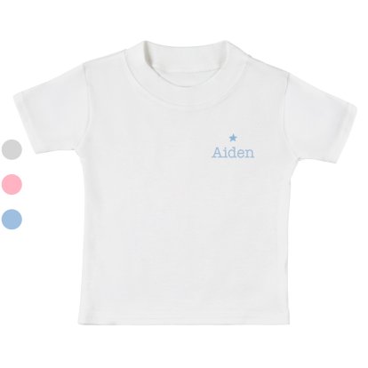 Personalised Baby T-Shirt for Boys