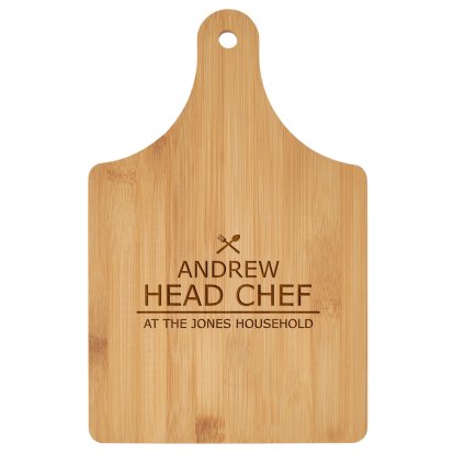 Personalised Bamboo Paddle Board - Head Chef