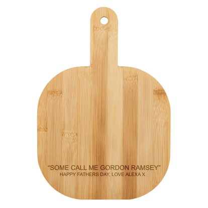 Personalised Bamboo Paddle Board