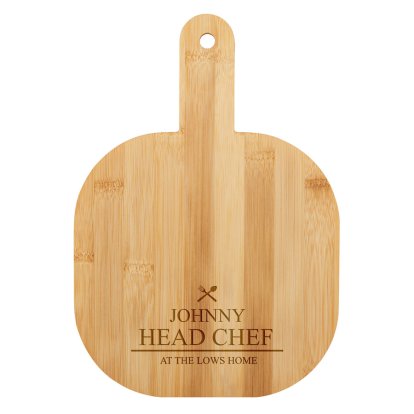 Personalised Bamboo Paddle Board - Head Chef