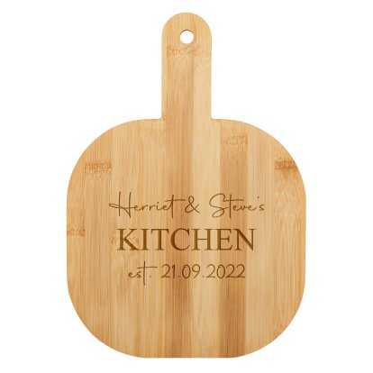 Personalised Bamboo Paddle - His & Her