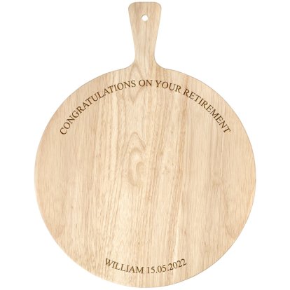 Personalised Wooden Pizza Board