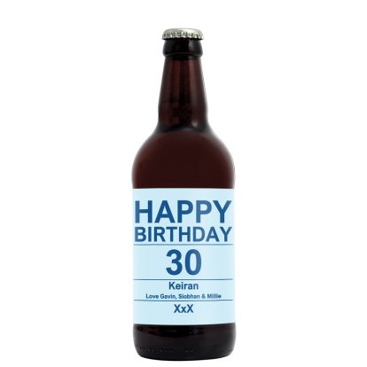 Personalised Beer - Any Message