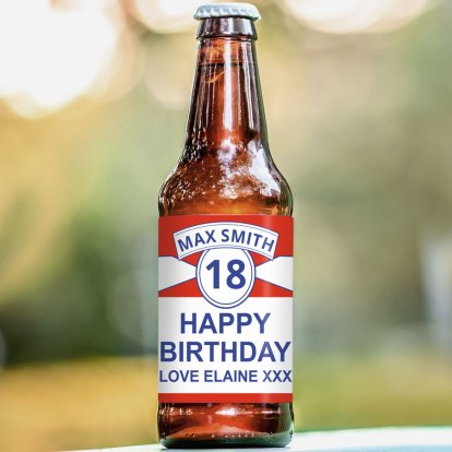 Personalised Beer - Birthday 