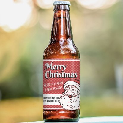 Personalised Beer for Christmas Photo 2