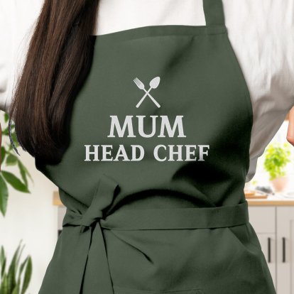 Personalised Best Chef Apron for Mother's Day 