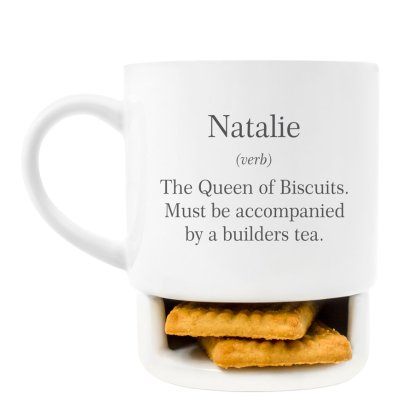 Personalised Biscuit Mug